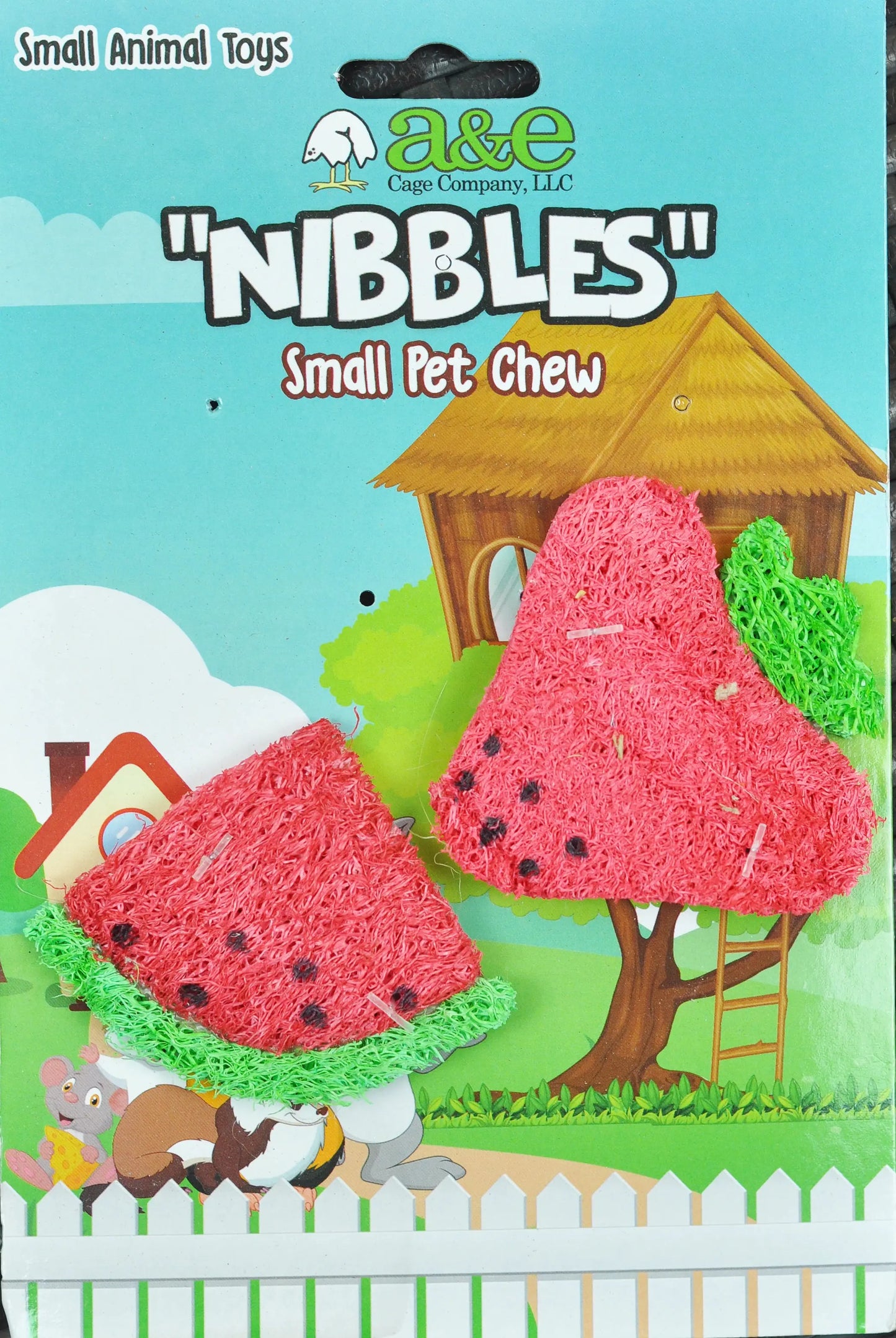 Loofah Strawberry and Watermelon Slice A&E Cage Co