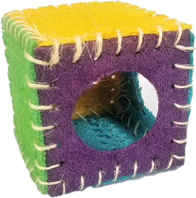 Loofah Cube A&E Cage Co