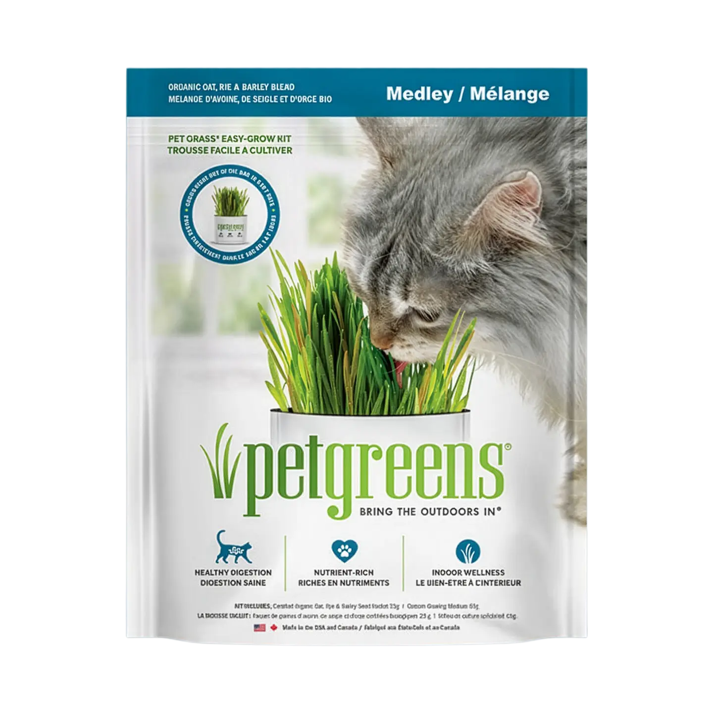 Organic Wheat Grass-Pet Greens Certified Bellrock Growers