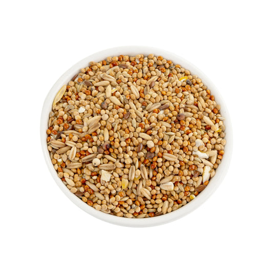 Complete Food for Small Birds Per LB - Primal Line A&E Cage Co