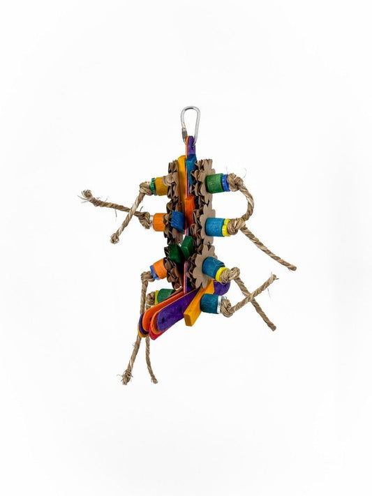 Bamboo chew sticks from Zoo-Max Pico, perfect for birds and small animals, shown as lightweight, 6-inch natural toys.