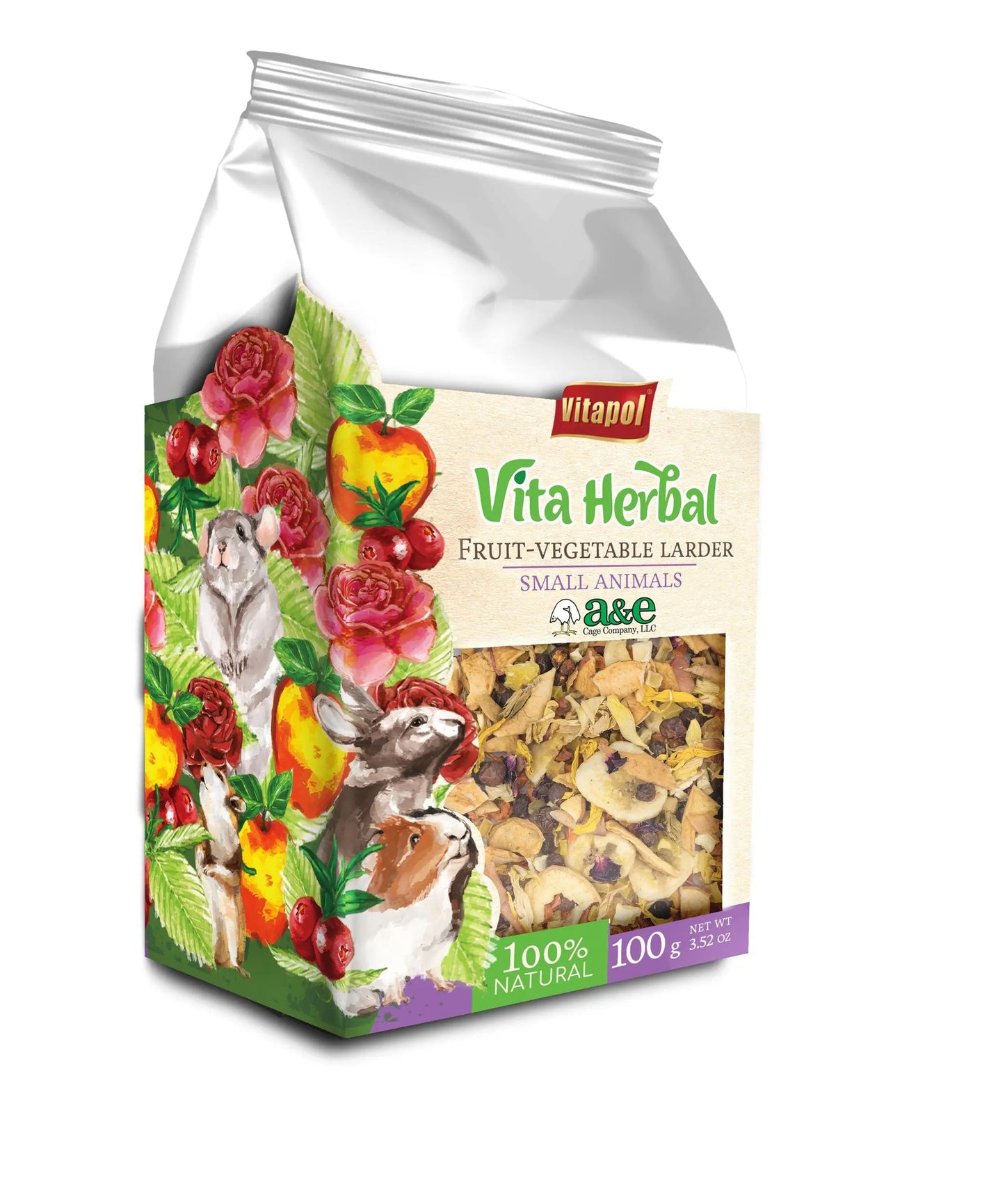 Vita Herbal Fruit & Vegetable Mix 100g A&E Cage Co