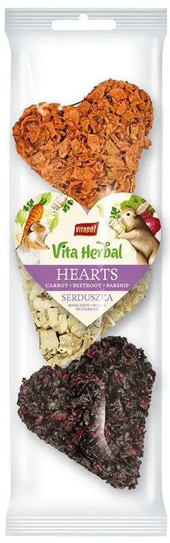 Vita Herbal Hearts Veggie Fruit Mix 3 pk A&E Cage Co