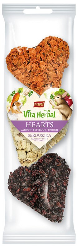 Vita Herbal Hearts Veggie Fruit Mix 3 pk