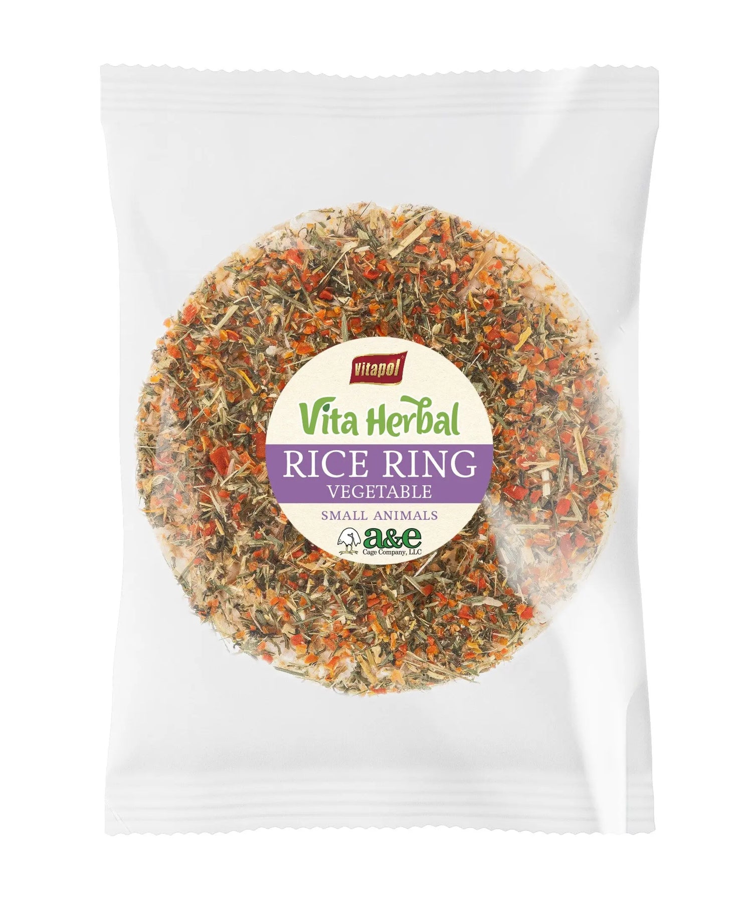 Circle Rice Cake Treats - Vegetable A&E Cage Co