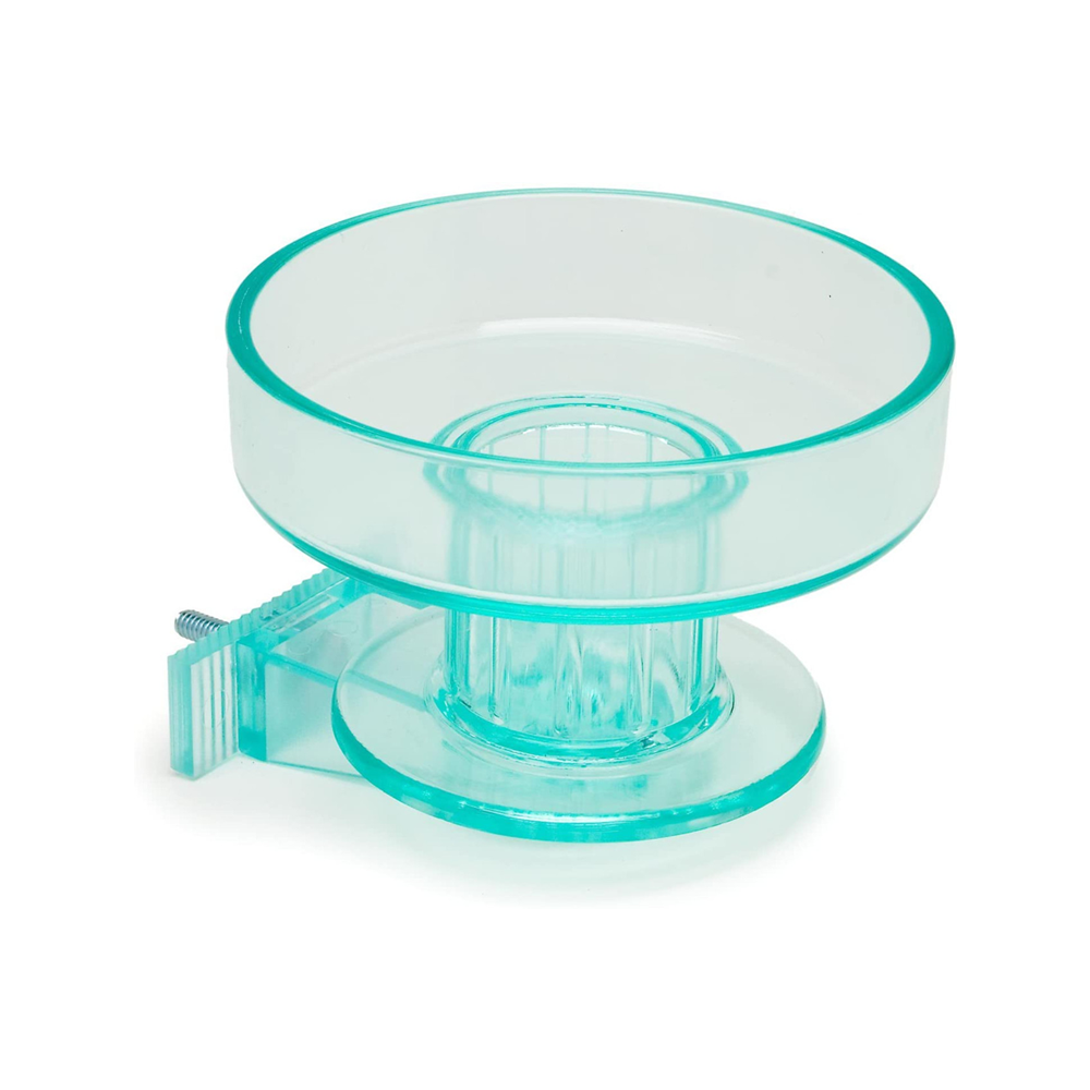 Charming Quick Lock Bird Bath by Lixit, featuring a secure twist-lock design, perfect for small birds to splash and play.