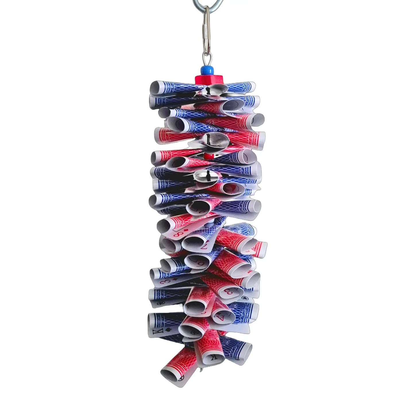 Poker Stack Large - Interactive Bird Toy Bird Toy Creations