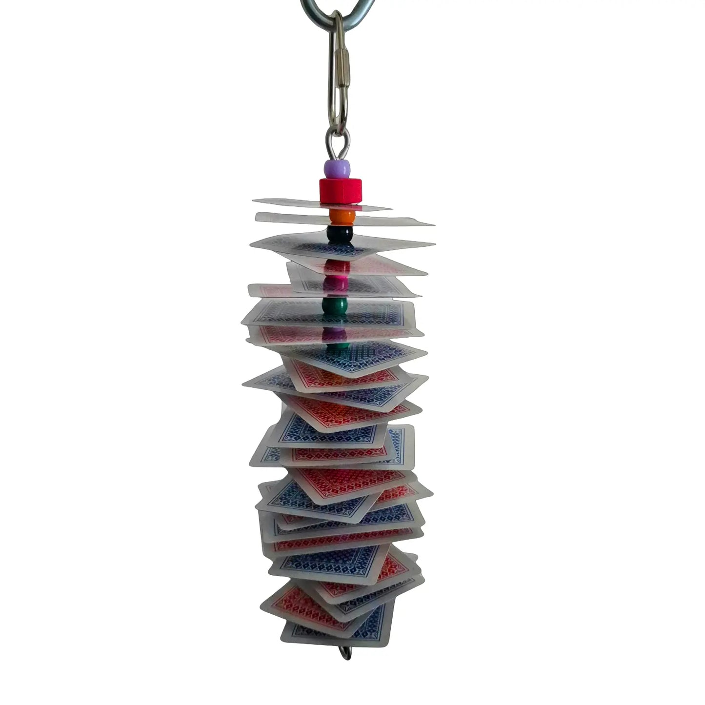 Poker Stack Small - Interactive Bird Toy Bird Toy Creations
