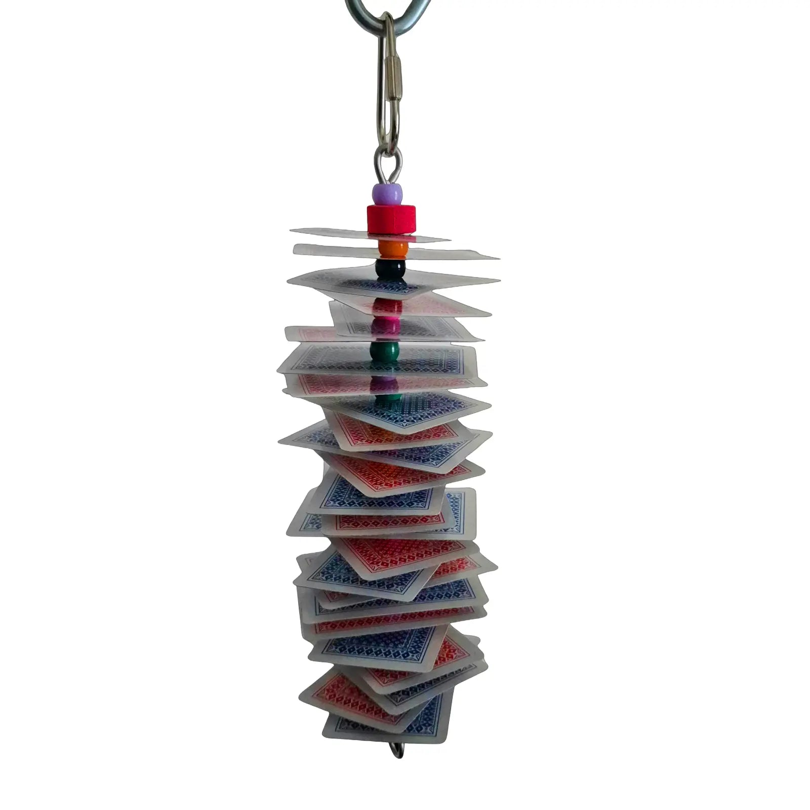 Poker Stack Small - Interactive Bird Toy Bird Toy Creations