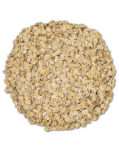 Crunchy toasted oat granola with golden-brown clusters, perfect for snacking or mixing into your favorite recipes.