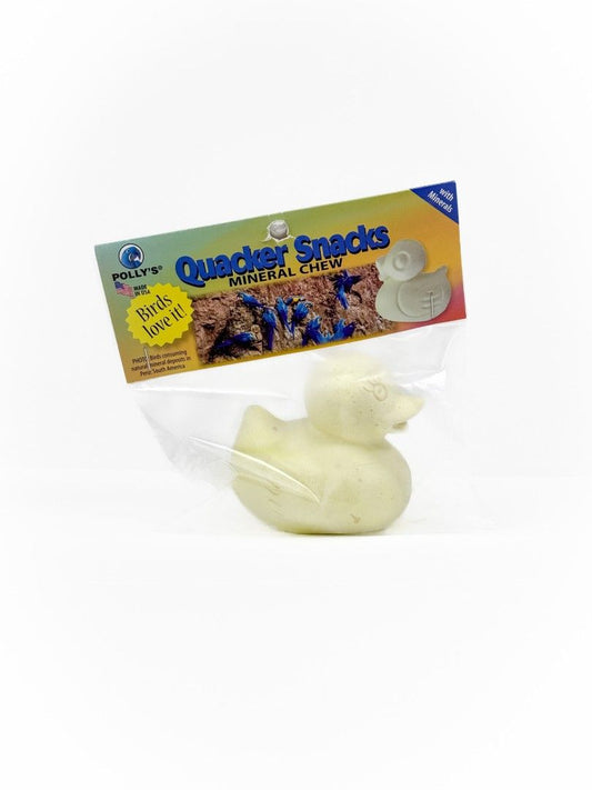 Vibrant Quaker Snacks Large for birds, featuring three colorful, chewable shapes packed with calcium and minerals.