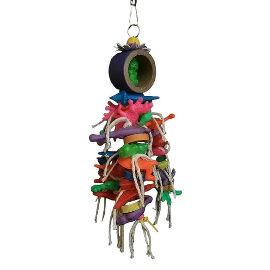 Fiesta Bagel Explosion - Bird Toy Creations Bird Toy Creations
