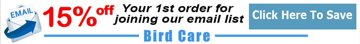 10percent off first order on parrot supplies