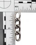 2.5MM Long Link Nickel Plated Steel Chain Per Ft.