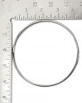 4" ID Welded Nickel Plated Ring