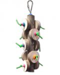 Log Coin Chew- Bird Toy Creations