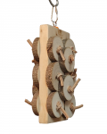 Natural Wall Slice Lg - Bird Toy Creations