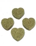 4 Piece Heart Hay Chew Bites - A&E Nibbles