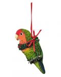 Rosey Faced Lovebird Ornament - Bird Merch