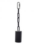 Lg Black Metal Pipe Bell - A&E Cage 