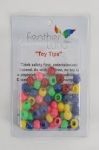 1/2" Plastic Beads-Feather Land  
