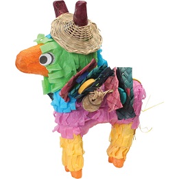 Fetch-It Pets Don The Donkey Polly Wanna Pinata Bird Toy