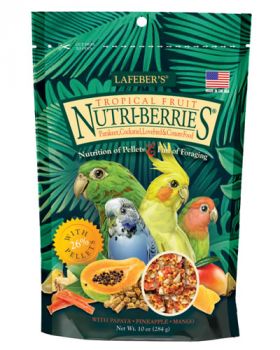 10oz Sm Bird Tropical Fruit Nutri-Berries-Lafeber'