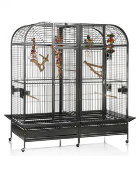 64 x 32 Double Macaw Powder Coated A&E Cage