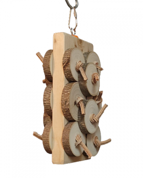 Natural Wall Slice Lg - Bird Toy Creations