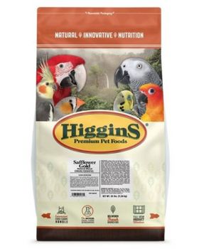 25lb Higgins Safflower Gold Natural Tiel/Conure