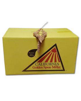 25lb Box-Golden Spray Millet