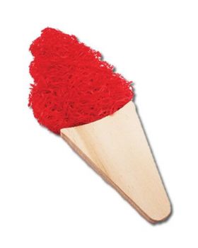 Loofah Ice Cream Cone - A&E Nibbles