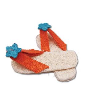 Loofah Flip Flops - A&E Nibbles