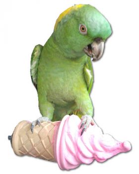 Lg Cinnamon Ice Cream Perch - Polly's