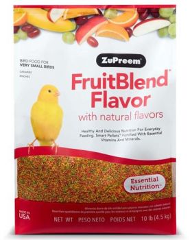 10lb X-Small Canary/Finch Fruit Blend -Zupreem 