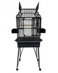 26 x 20 x 65 Black Victorian Top - A&E Cage 