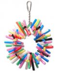 Sm Straw Wreath - Bird Toy Creations