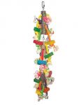 Hanging Wooden Blocks On Rope-Happy Beaks