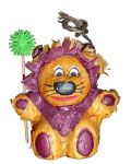 Lion Mini Pinata-Fetch It Pet Polly Wanna